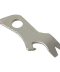 Shard 7 In 1 Keychain Multitool With Bottle Opener And Screwdriver, Lightweight Stainless Steel EDC Tool with Titanium Nitride Coating