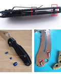 Backspacer Standoff Pins For EDC Folding Knives Pack Of 10 Pivot Pin Screws Folding Knife Rivets And Shaft Fasteners CNC
