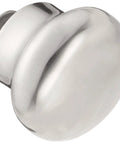 Sugatsune 304 Stainless Steel Knob With Mirror Finish Smooth Rim And Threaded Holes M5x30 1-1/2 Inch Diameter Pack Of 1