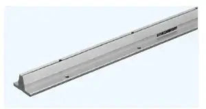 ✝️ WA12-24PD NB Stainless Steel Shaft 24 inch Length Linear Motion for smooth automation and stable alignment, side view