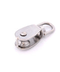 Wire Rope Lifting Rope Pulley Stainless Steel M15 Wheel Swivel Pulley Block Designed for Hanging Weight Things to Lighten Load.