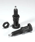 Push Fit Ball Nose Spring Knob Indexing Plunger With M6 Thread Retractable Pull Pin Spring Loaded Short Type in stainless steel