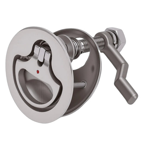 Boat cam latch by Amazon, marine-grade 316 stainless steel with red indicator, fits 0.5–1 in, includes screws