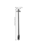 OSOLADY Hatch Spring, stainless steel marine-grade 21 cm long with mounting brackets for flip-up boat doors.