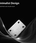 ✝️ 12 Pcs Mending Plate, 2.37 x 1.5 inch Stainless Steel Flat Plates with Holes, Straight Metal Mounting Braces Brackets Kit for Furniture
