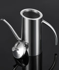 Premium Stainless Steel Olive Oil Dispenser For Precision Pouring And Pro Grade Kitchen Style Leakproof Cruet 24 Ounce 700 Milliliters SUS304 18 10 Construction By KSENDALO