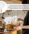 1pc Stainless Steel Explosion-proof Oil Screen Cover Cooking Oil Filter Strainer Pan Cover used while frying on stove
