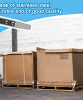 Efficient 54 Inch Pallet Strap Feeder Stick Guide MorningRo 2 Pack used on warehouse pallets for securing boxes