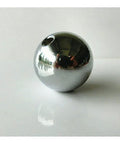 5PCS Solid Stainless Steel Ball with Hole OD 12mm Perforated Steel Ball(5 PCS,12mm x 5mm), polished 304 stainless steel close-up