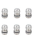 Pg7 Cable Gland Joints Six Pack Waterproof Tough As Nails Stainless Steel For 3 To 6.5 MM Cables