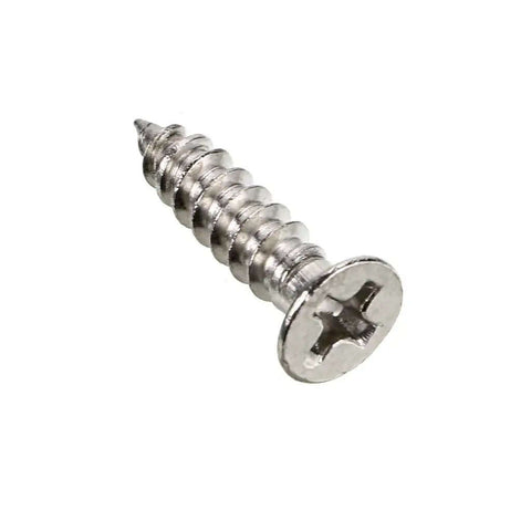 Screw for Two Pack 12 Inch Stainless Steel Door Handle Pull And Push Plate Built To Last Heavy Duty Gate Handle Bar brushed finish