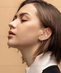 Piercing Tapers Set 14G 16G 18G 20G Stainless Steel Threadless Insertion Pin Screws Curved Stretching Kit worn in ear