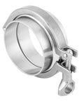 Stainless Steel Pipe Clamp Kit, 3 Inch 76mm Sanitary Clamp With Ferrule Union for homebrew and pipe repair, leak sealer emergency kit.
