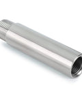 Two Pack Stainless Steel Pipe Fittings 1/4 Inch NPT Male To 1/4 Inch NPT Female Threaded Nipple Cast Pipe 4 Inch Length 304 Stainless Steel