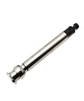 Stainless steel piston rod and piston valve 287832 or 287-832 for airless paint sprayer GH833, polished surface, side view