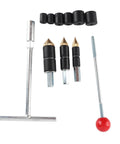Pipe Water Stopper Tool Kit For Burst Pipes with stainless steel leak repair needle, wrench, and rubber rings for home plumbing