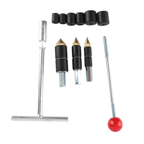 Pipe Water Stopper Tool Kit For Burst Pipes with stainless steel leak repair needle, wrench, and rubber rings for home plumbing