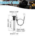 1/2 Inch Diameter 304 Stainless Steel Quick Release Pin With 2 Inch Usable Length included lanyard cable dimensions