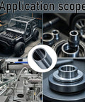 Application scope of Stainless Steel Reducer Bushings Set Of 10 Three Quarters Of An Inch To Five Eighths Of An Inch Metal Spacer Adapters