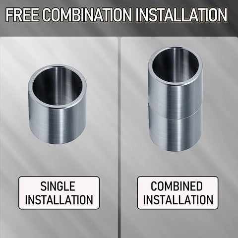 Stainless Steel Reducer Bushings Set Of 10 Three Quarters Of An Inch To Five Eighths Of An Inch Single and Combined Installation