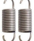 Replacement Dog Spring For 274-1-SS Hose Reel Pack Of 2 Stainless Steel Silver Finish shown upright on a white background