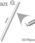 Diagram of Premium Stainless Steel Round Rods 2mm By 400mm Set Of 10 For DIYers And Makers 304 Stainless Steel Solid Shaft Rods