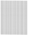 Pack of 20 stainless steel ground round rods 150 x 2 mm for RC airplanes and model making, heavy duty silver finish shafts