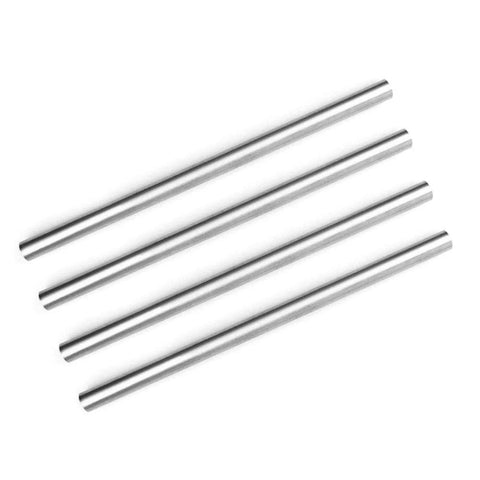 Stainless Steel 8x150mm Round Rods And Shelf Pins Four Pack Dowel Pins For Cabinet Furniture DIY Shelving Hardware