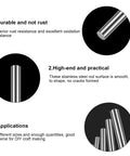 Stainless Steel Rods Assortment Kit for DIY Crafting and Model Making 27 Piece Set features, durability, practicality, applications.