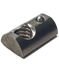 Ten Series Stainless Steel Self Aligning Roll In T Nut With Ball Spring For One Quarter Twenty Thread 25 Pack Built For 8020