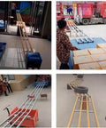 Stainless Steel Roller Conveyor Belt For Light Duty Gravity Conveyor Table With ABS Plastic Rollers And Stainless Steel Frame
