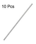 Durable 4mm By 300mm Stainless Steel Round Rods For DIY Projects Uxcell 304 Solid Bar Stock 10 Pieces Rust Resistant Lathe Bar