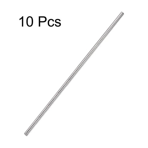 Durable 4mm By 300mm Stainless Steel Round Rods For DIY Projects Uxcell 304 Solid Bar Stock 10 Pieces Rust Resistant Lathe Bar