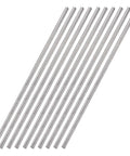 Durable 4mm By 300mm Stainless Steel Round Rods For DIY Projects Uxcell 304 Solid Bar Stock 10 Pieces Rust Resistant Lathe Bar