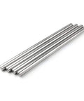 Stainless Steel 8x150mm Round Rods And Shelf Pins Four Pack Dowel Pins For Cabinet Furniture DIY Shelving Hardware Smooth Chamfered Edges