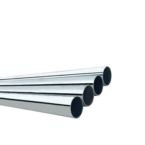 304 Stainless Steel Round Tubing 12mm Outer Diameter 2mm Wall Thick 762mm Long 30 Inch 4 Pack Brushed Polished Welded Finish