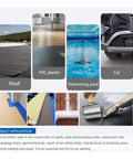 Product application of roofing, PVC plastic, swimming pool, and car with focus on Stainless Steel Seam Roller for PVC TPO EPDM Roofing.