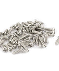 50pcs M2.5 X 8mm Stainless Steel Phillips Pan Round Head Self Tapping Screws pile
