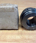 Heavy Duty 3 SHRB Coupling With Five Eighths Inch Bore Straight Bore Hub Built Tough For Industrial Machinery Rexnord 7300242 Shaft Coupler next to packaging