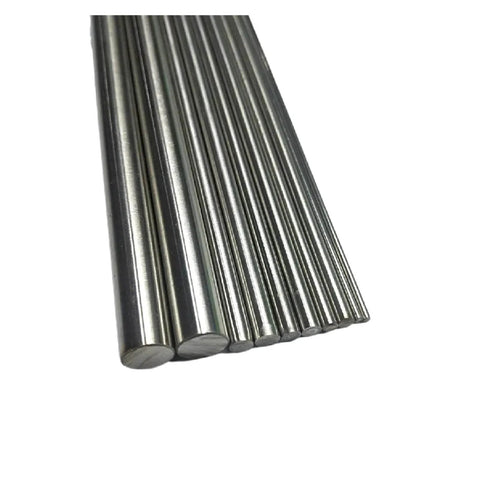 304 Stainless Steel Shaft Rod 8mm 10mm Linear Ground Bar for Milling, Drilling, and Turning displayed in various diameters