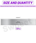 Ten Piece 304 Stainless Steel Shim Stock Kit 1 Inch Wide By 6 Inch Long By 0.002 Inch Thick Size Guide