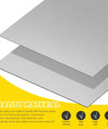 Stainless Steel Shim Stock Strips Set 10 Pieces 1 Inch Wide By 6 Inches Long 0.012 Inch Thick Pro Grade 304 Silver Metal Strips