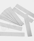 10Pcs Stainless Steel Shim Stock Set For DIY Auto Repairs And Machinery, 1 Inch Wide By 6 Inch Long, 0.005 Inch Thick, Multipurpose Metal Shim