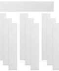 10Pcs Stainless Steel Shim Stock Set For DIY Auto Repairs And Machinery, 1 Inch Wide By 6 Inch Long, 0.005 Inch Thick, Keadic