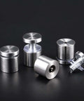 Sign Standoff Screws Pack Of 8 For Glass Or Acrylic Signs Stainless Steel Wall Mount Spacers 1x1 Inch Posts Display