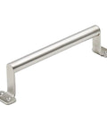 Sliding Door Handle Set Stainless Steel 7.5 Inch Total Length With 6.8 Inch Hole Center Barn Door Pulls For Cabinets Drawers Windows Closets French And Pocket Doors Silver Pack Of 2 shown from the side