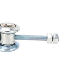 Sliding Door Track Roller Wheel With Stainless Steel Bearing Galvanized Rustproof Low Drag For Garage Doors Arc Design