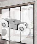 Stainless Steel Heavy Duty Sliding Patio Door Rollers With Ball Bearing Wheel Pulley For Wood Aluminum Or Vinyl Doors 2.79 by 0.98 Inch Replacement Roller Assembly 1 Pack Durable Waterproof Corrosion Resistant For Smooth Quiet Operation