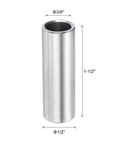 Heavy Duty Stainless Steel Spacer Set 3/8 Bore 1/2 OD 1-1/2 Inch Length For 3/8 Screws Bolts And Rods 304 Stainless Steel