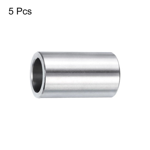 Stainless Steel Spacer 5/8 Bore 7/8 OD 1-1/2 Length, 304 Stainless Round Metal Standoff Bushing Plain Finish For 5/8 Screws Bolts And Rods, Set Of 5